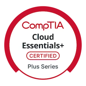 CompTIA Cloud Essentials+ badge