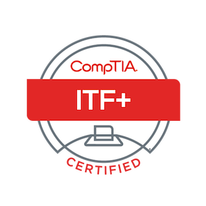 CompTIA IT Fundamentals+ badge