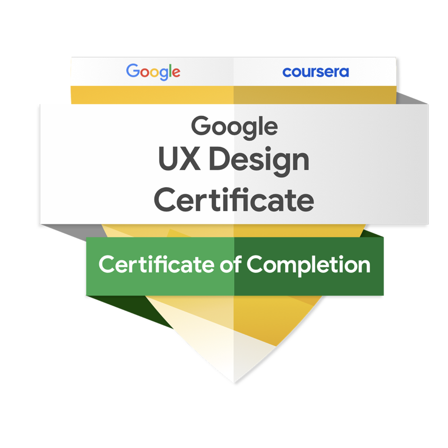 Google UX Design Professional Certificate badge