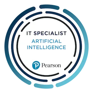 Certiport IT Specialist in Artificial Intelligence badge