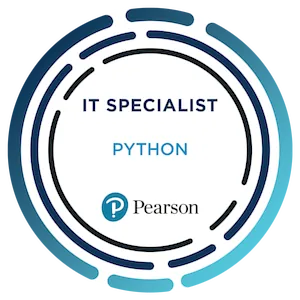 Certiport IT Specialist in Python badge